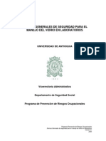 Normas de Manejo Del Vidrio PDF