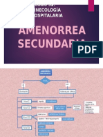 Amenorrea Secundaria