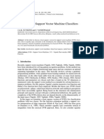 Least Squares Support Vector Machine Classifiers: Neural Processing Letters 9: 293-300, 1999