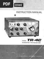 Tuner D'antenne Drake MN-4 200W HF - Beau Mais Pour Pièces Ou Réparation