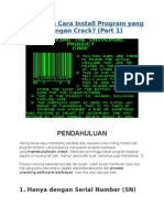 Cara Install Program yang Disertai Crack