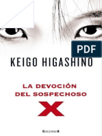 Keigo Higashino / La Devocion Del Sospechoso X 
