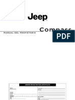 Manual de Usuario Jeep 2013 Compass