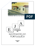 Atividades de Matemática e Português
