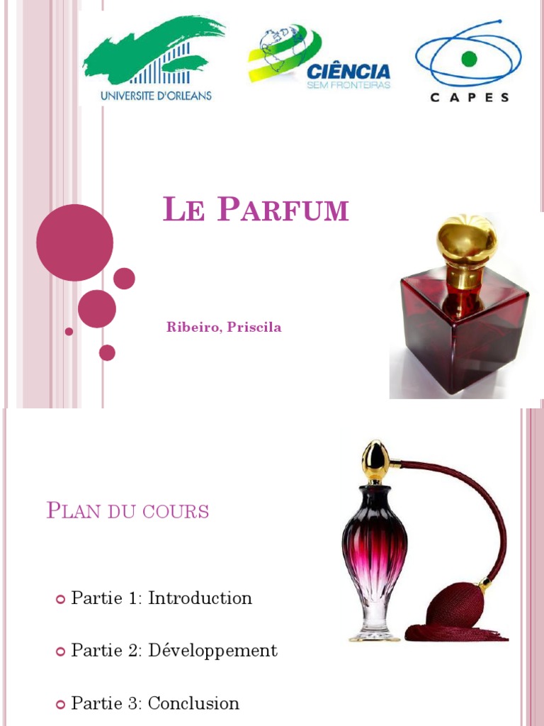 Techniques de Fabrication du Parfum PDF Parfum Huile essentielle — free download