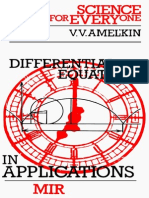 Science for Everyone – Differential Equations in Applications Amelkin