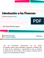 Sesión 1 - Introducción A Las Finanzas