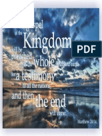 This Gospel of The Kingdom
