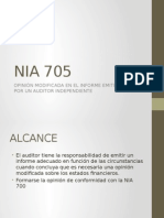 NIA 705