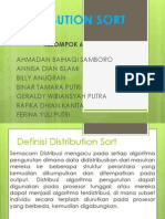 Distribution Sort Asli Kelompok 6