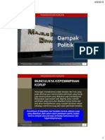 Dampak Politik