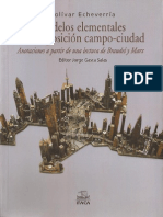 Echeverria Bolivar - Modelos Elementales de La Oposicion Campo Ciudad PDF