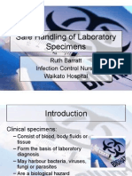 Safe Handling of Laboratory Specimens June 05