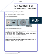 Gears Worksheet Solutions