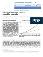 Unep-Geas - Oct - 2012 - GHG Emissions Due To Meat Production