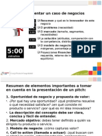 Plantilla Pitch Business Case