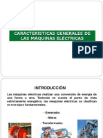 Caract Generales Máquinas Eléctricas (Vi) - 2014-II