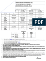 Exam Notification June 2015