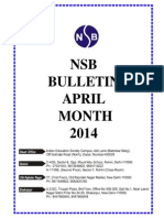 NSB Bulletin April 2014