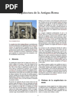Arquitectura de La Antigua Roma