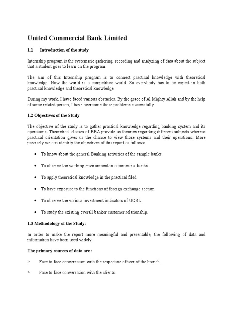 United Commercial Bank Limited | PDF | Letter Of Credit | Credit (Finance)