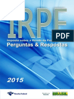 Perguntas E respostas  IRPF 2015