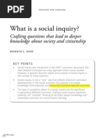 What Is Social Inquiry.