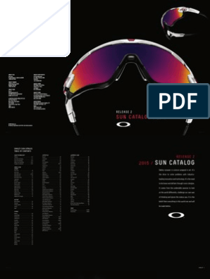 OAKLEY 2015 Eyewear Catalog 