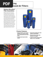 Pall Filter Selection Guide | PDF | Filtration | Chemical Engineering