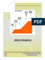 Perfiles Topográficos