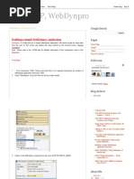 SAP ABAP, WebDynpro Simple Apps