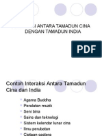 interaksi antara tamadun cina dengan tamadun india.ppt