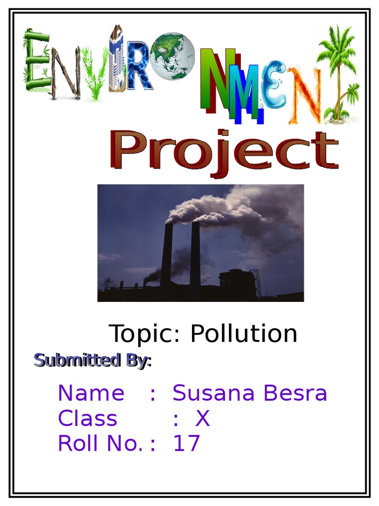 Pollution Reports by Class X Students | PDF | Religion & Spirituality