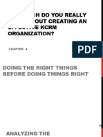 Chapter 04 Creating An Effective KCRM Organization