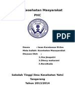 Tugas Kesehatan Mayarakat PHC