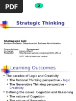 Strategic Thinking