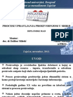 Procesi Upravljanja Proizvodnjom u Srbiji (Nikola Mitrović a-558-11)(1)
