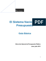 Guia Sistema Nacional Presupuesto y Glosario