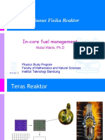 In-Core Fuel Management