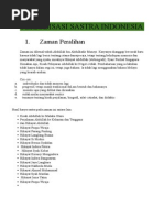 Download Periodisasi Sastra Indonesia by Nurul Faridah SN260891546 doc pdf