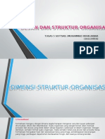 Desain Dan Struktur Organisasi