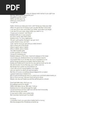 Eminem - Mockingbird Lyrics