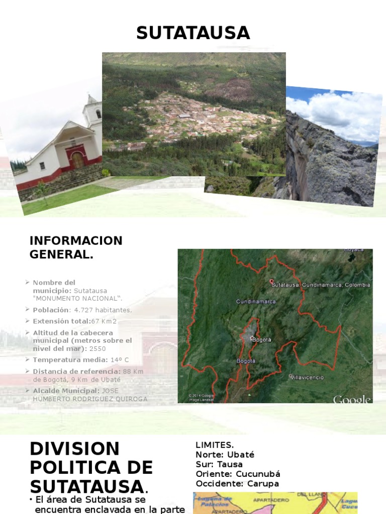 Sutatausa: Historia y Símbolos Municipales | PDF