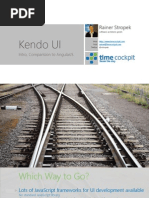 Kendo UI Vs AngularJS