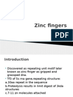 Zinc Fingers: Presented by Vipin Kumar 2014h129007p