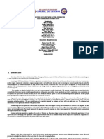 A Case Study of Client That Undergo Appendectomy Post Operative