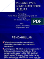 Tuberkulosis Paru Dengan Komplikasi Efusi Pleura