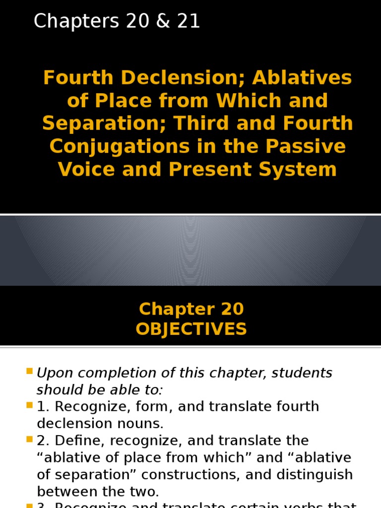 Wheelock's Latin Chapters 20 and 21 PDF Grammatical Gender Grammatical Number