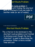 Network - Shortest Route