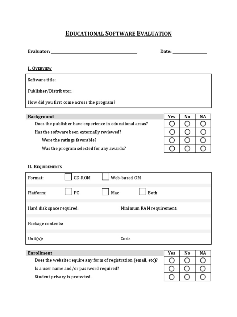 Software Evaluation for Education | PDF | Stereotypes | Software